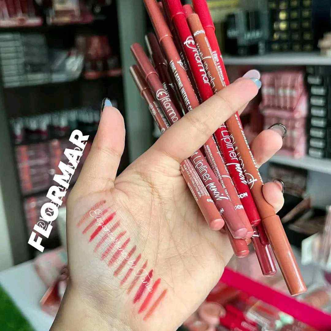 Flornnor 12pcs Lip Liner Set C
