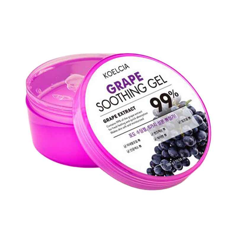 Koelcia Grape Soothing Gel - 300 gm Exp 2024 - New Batch