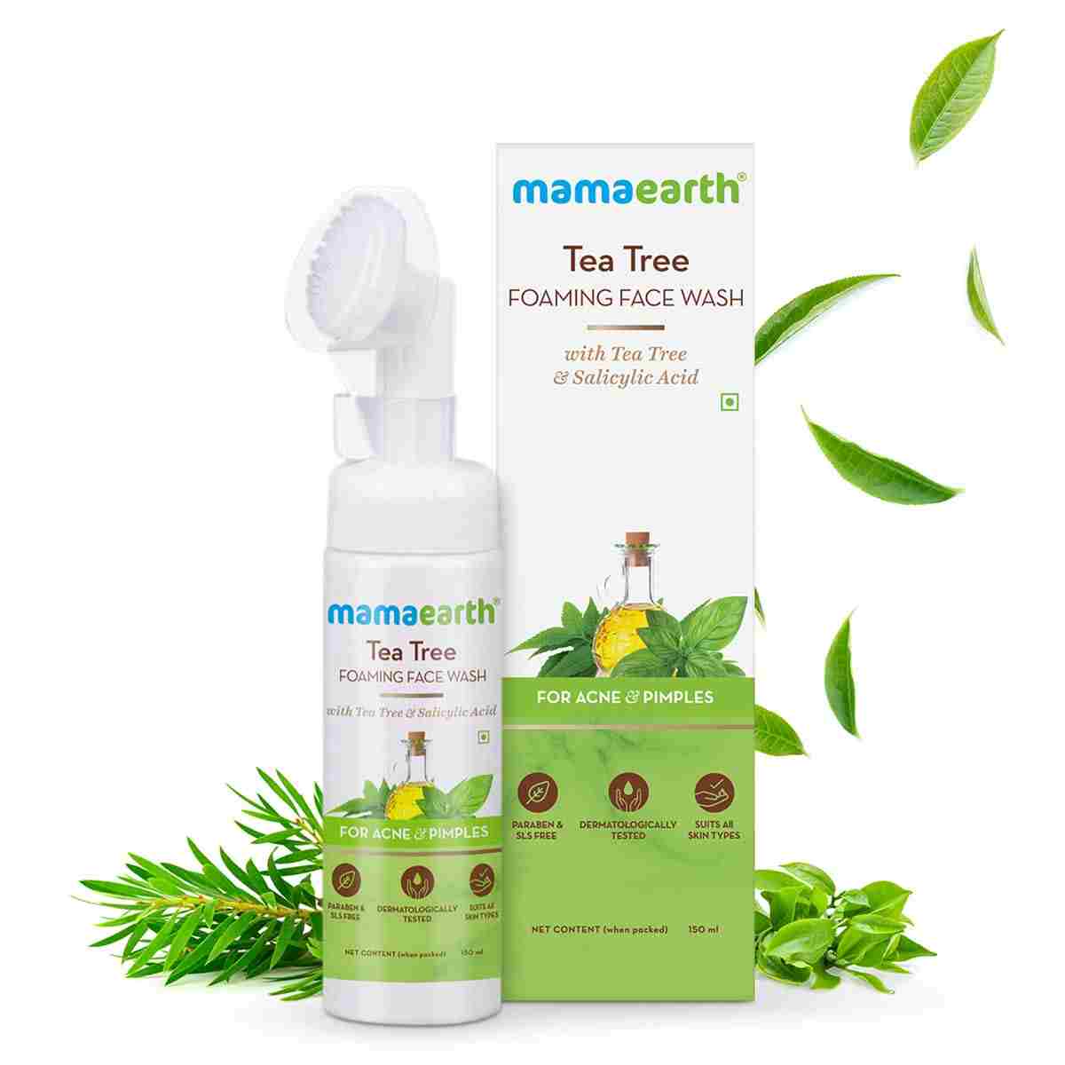 Mamaearth Tea Tree Foaming Face Wash (150ml)
