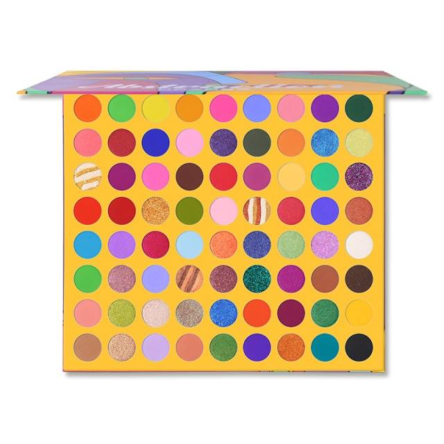 UCANBE 72 Colors Abstraction Eyeshadow Palette