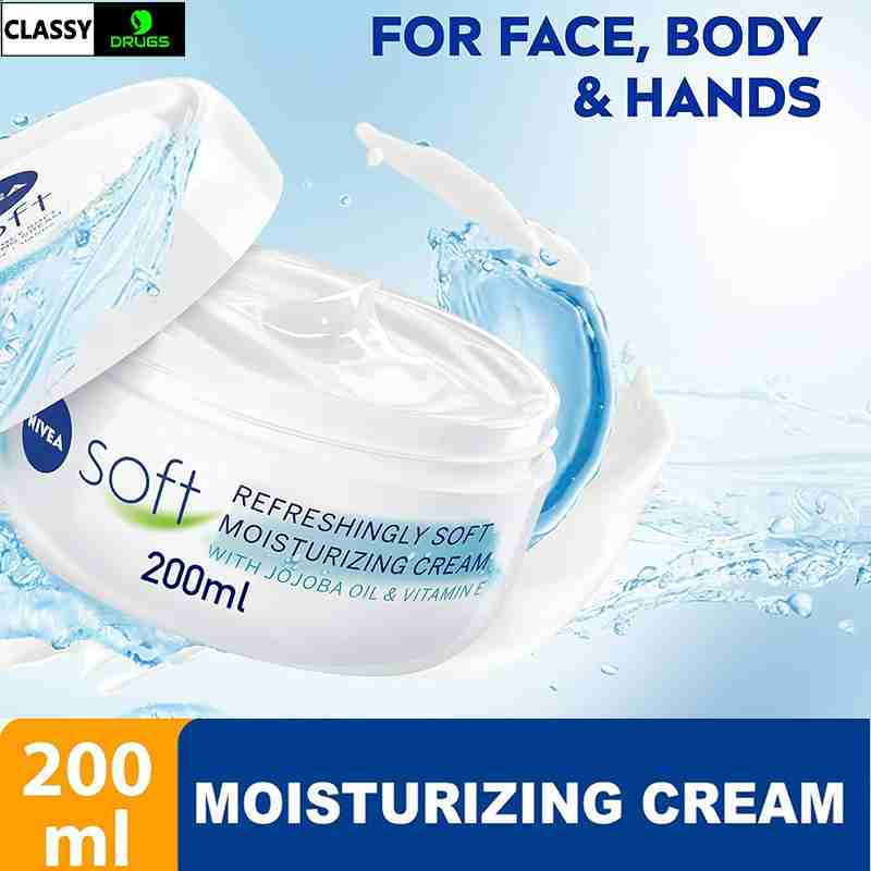 Nivea Soft Moisturizing Cream 200 ml - Germany