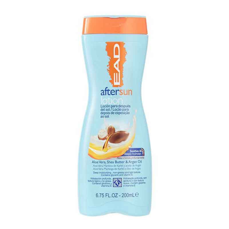 EAD After Sun Lotion with Aloe Vera, Shea Butter and Argan Oil, 200 ml