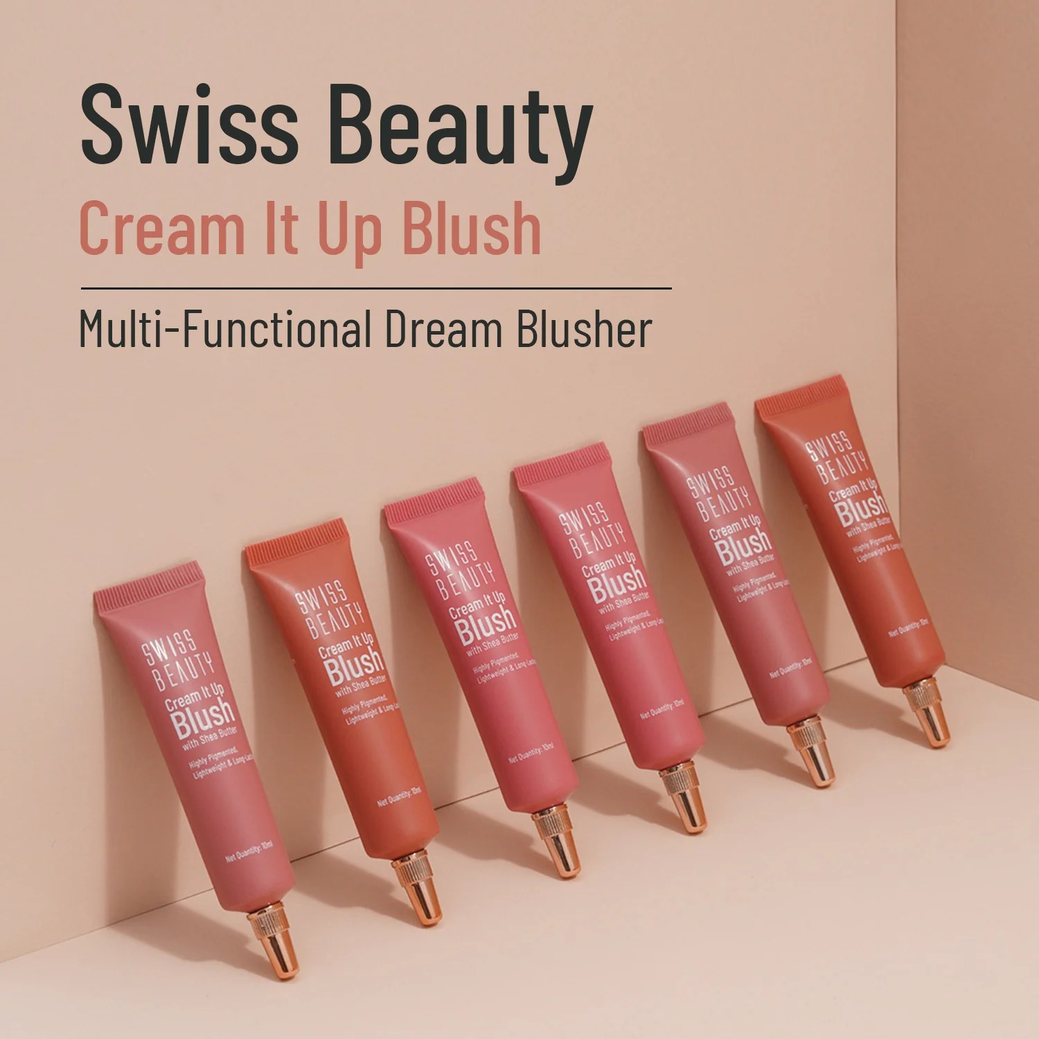 Swiss Beauty Cream It Up Blusher 10 ml