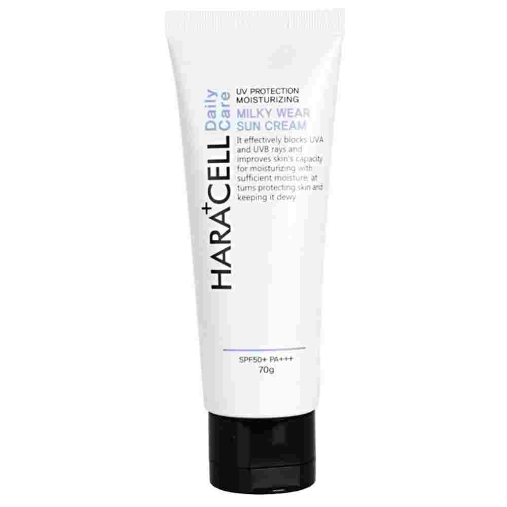 HARACELL Milky Wear Suncream SPF50+ Pa+++ 70gm - Made in Korea