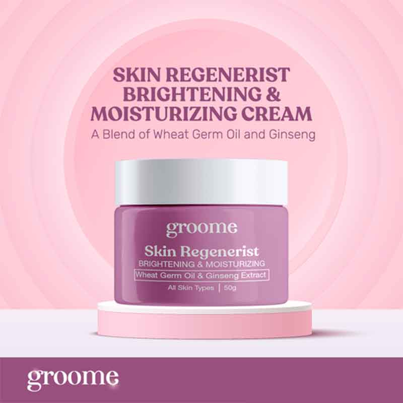 Groome Skin Regenerist Brightening & Moisturizing Cream 50gm