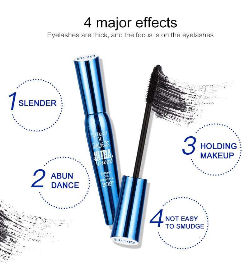 Bob 3D Effect Eye Ultra Curl Waterproof Mascara (B)