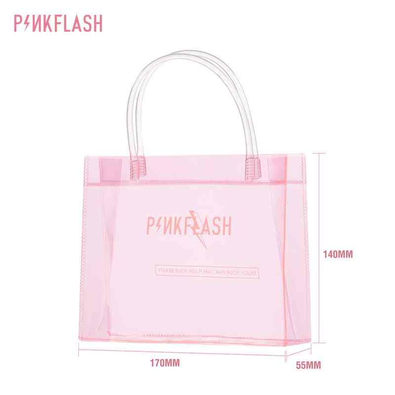 Pink Flash Makeup Hand Bag