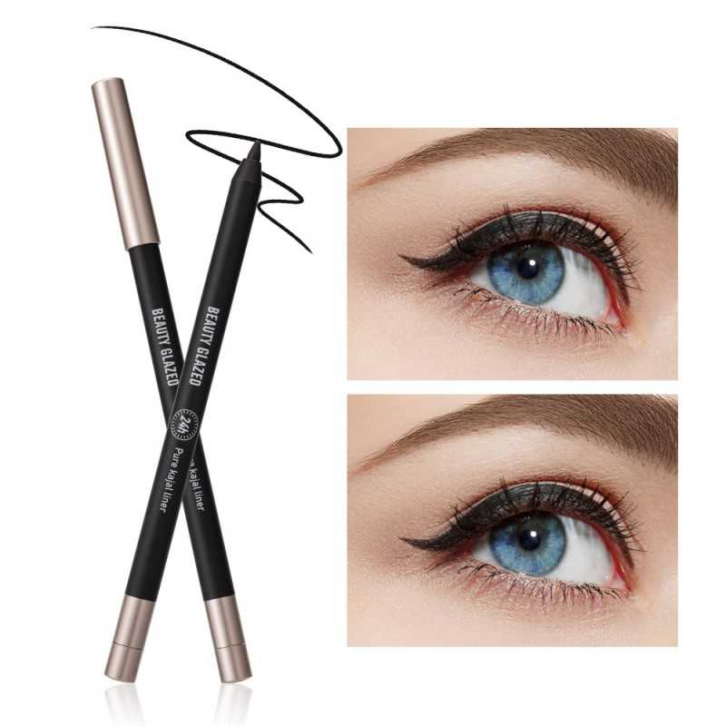 Beauty Glazed  Long-lasting Waterproof Smudgeproof Kajal- Black