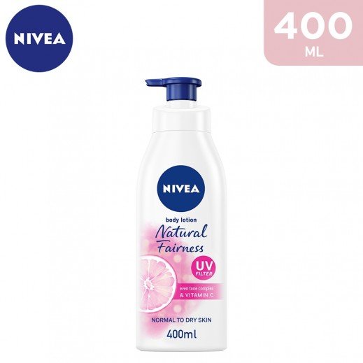 NIVEA Natural Fairness Body Lotion 400ml - UAE
