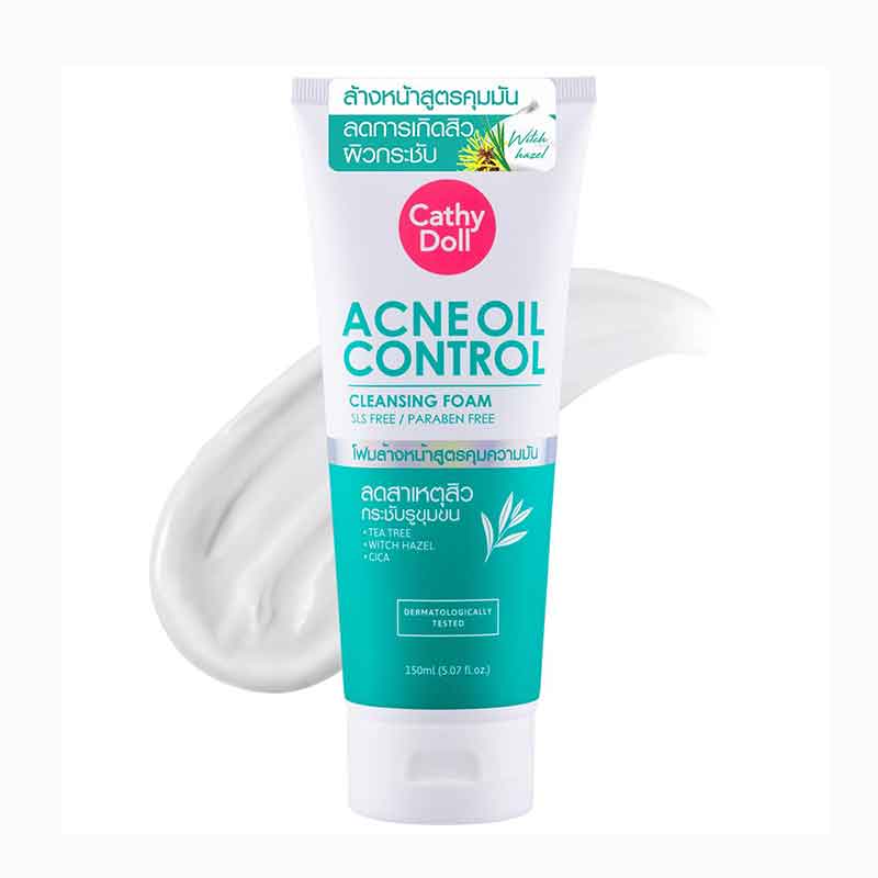 Cathy Doll Acne Oil Control Cleansing Foam 150ml