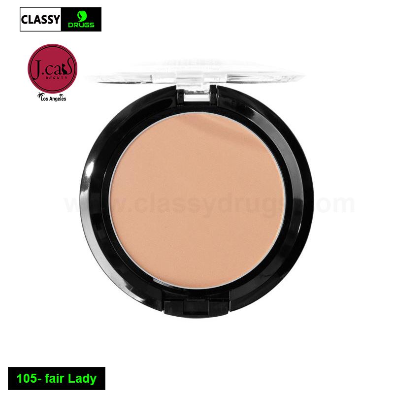 J Cat Beauty Indense Mineral Compact Powder 105