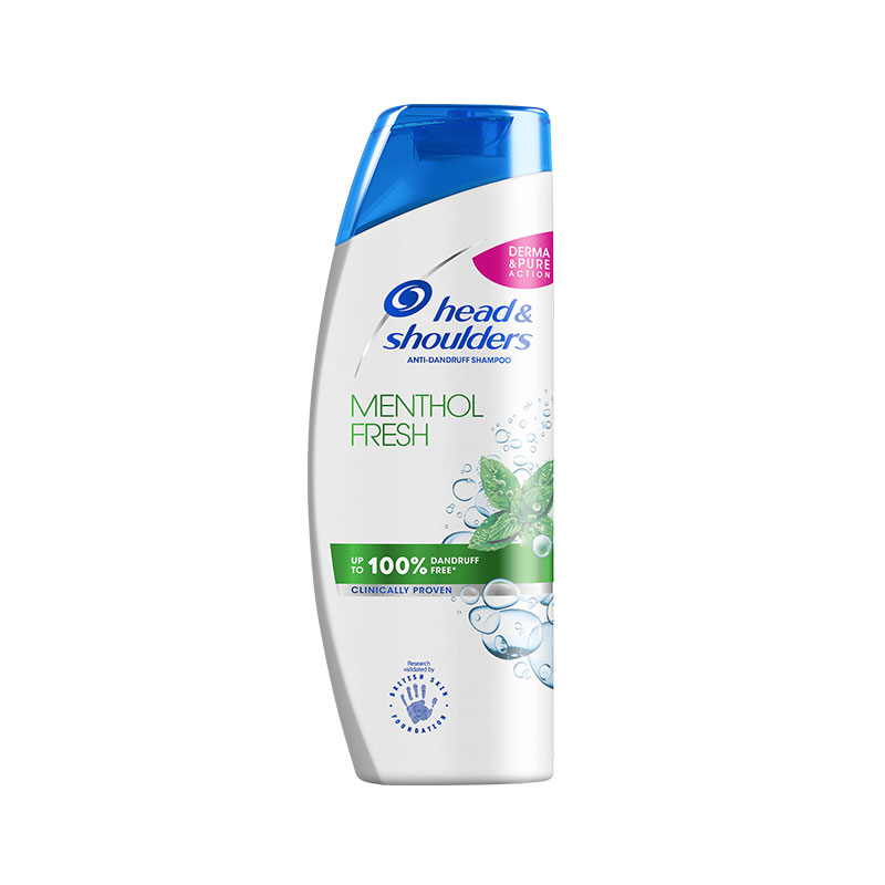 Head & Shoulders Menthol Fresh Anti - Dandruff Shampoo 400ml(Saudi)