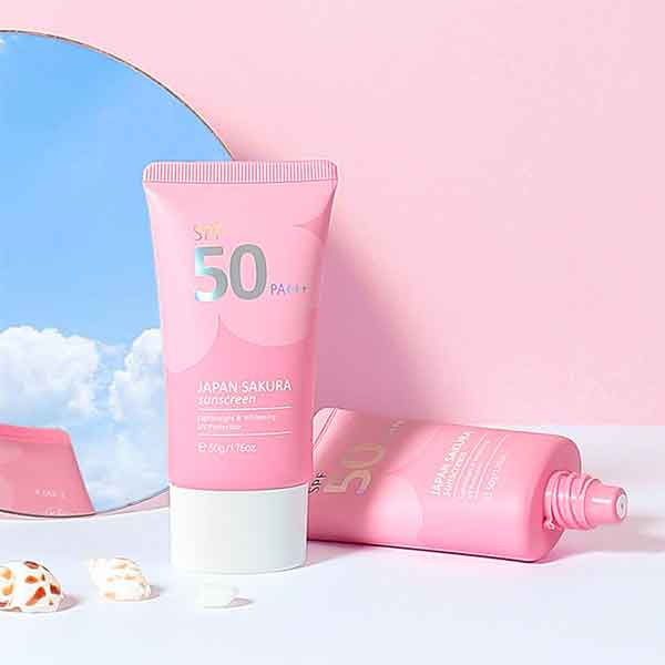 Laikou Japan Sakura Sunscreen Uv Spf50 Pa+++