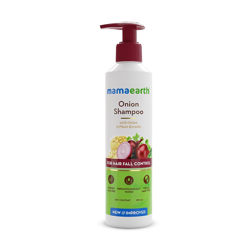 Mamaearth Onion Hair Fall Shampoo 250ml