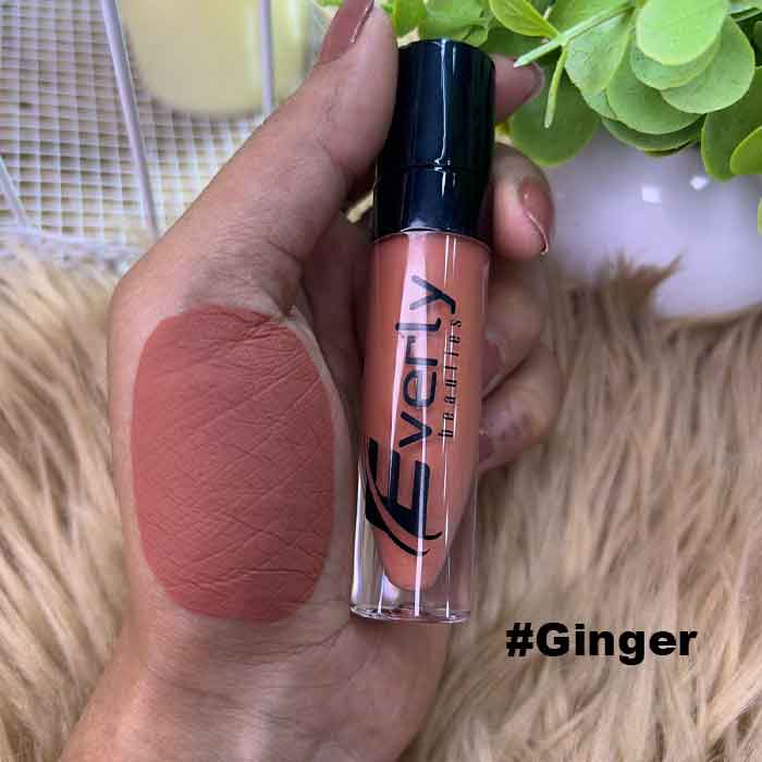 Everly Beauties Liquid Lipstick - Ginger