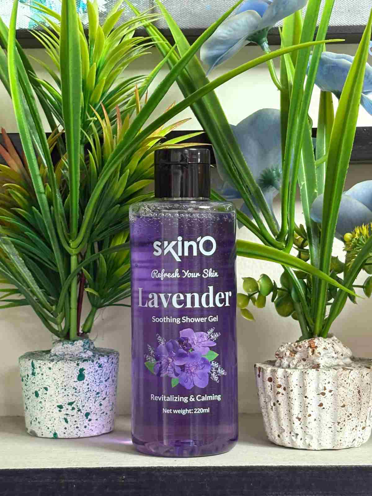 Skino Scented Shower Gel 220 ml  -Lavender (1)