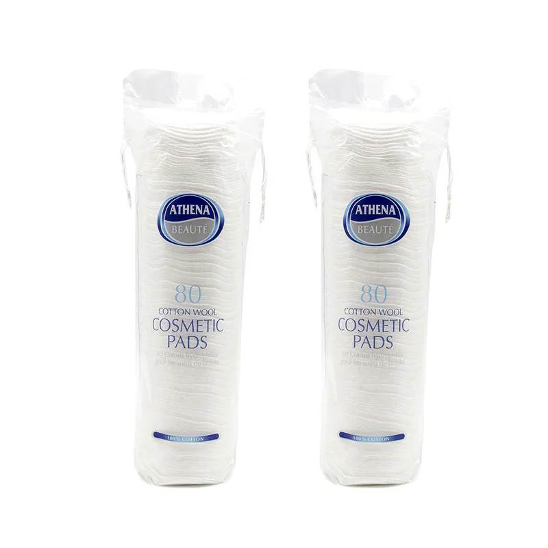 Athena Cotton Wool Cosmetic 80 Pads