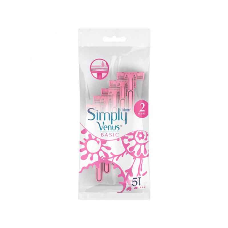 Gillette Simply Venus Basic Women’s Razors Blade 5pcs
