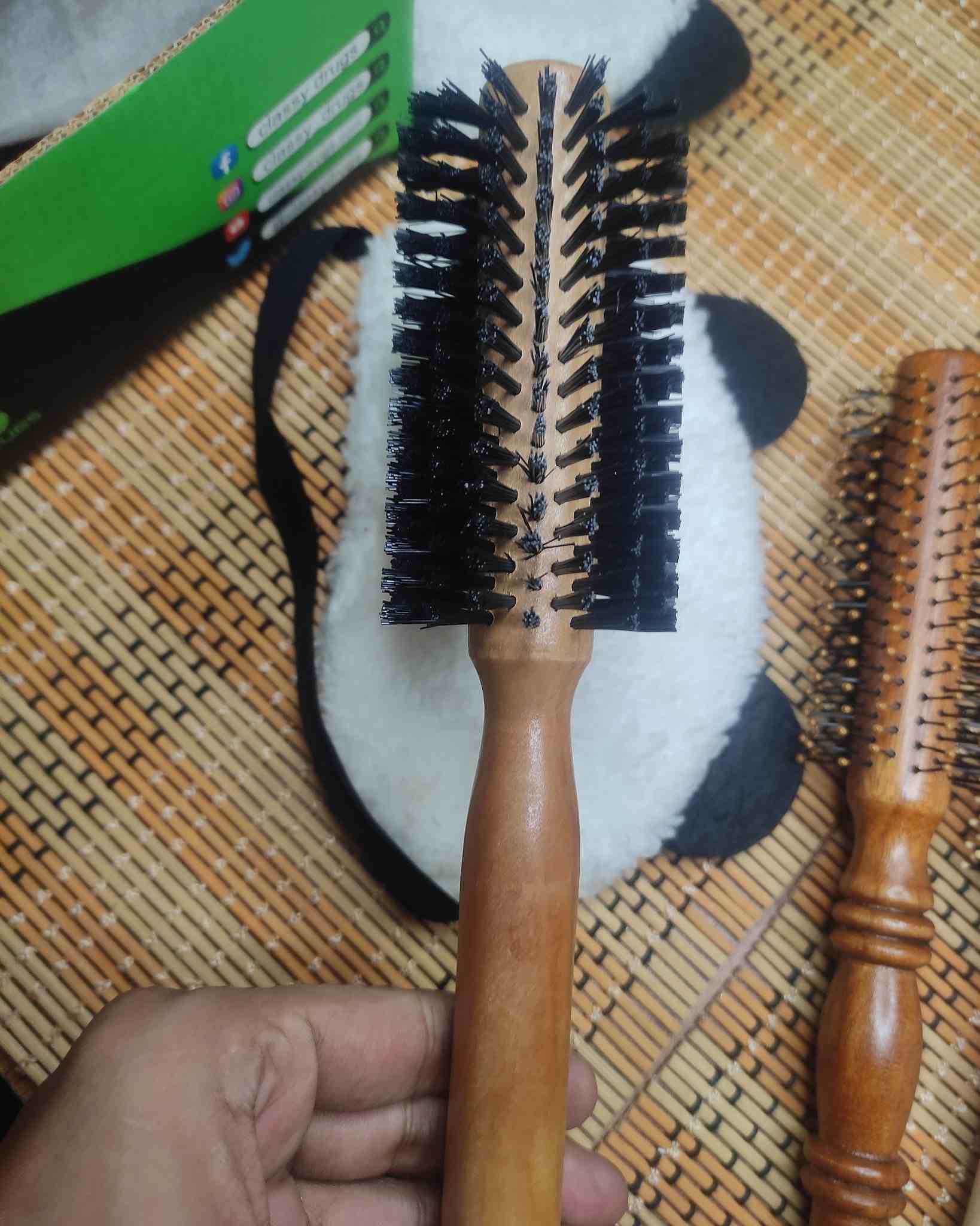 Wooden Brush Roller A