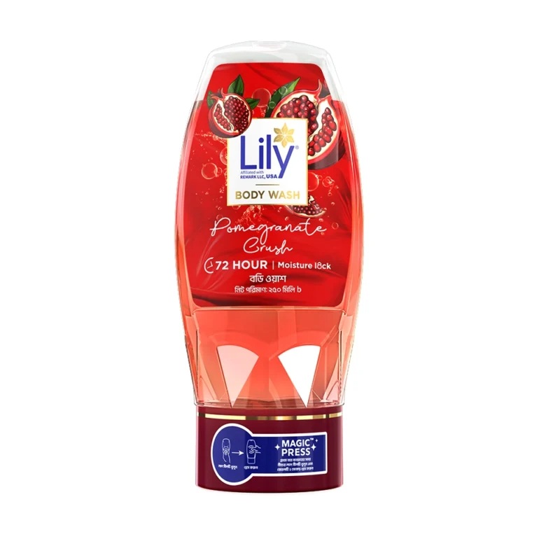 Lily Pomegranate Crush Body Wash 250ml