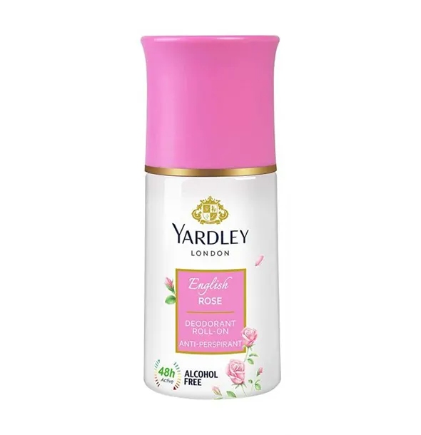 Yardley London Anti Perspirant Deodorant Roll On 50 ml - English Rose