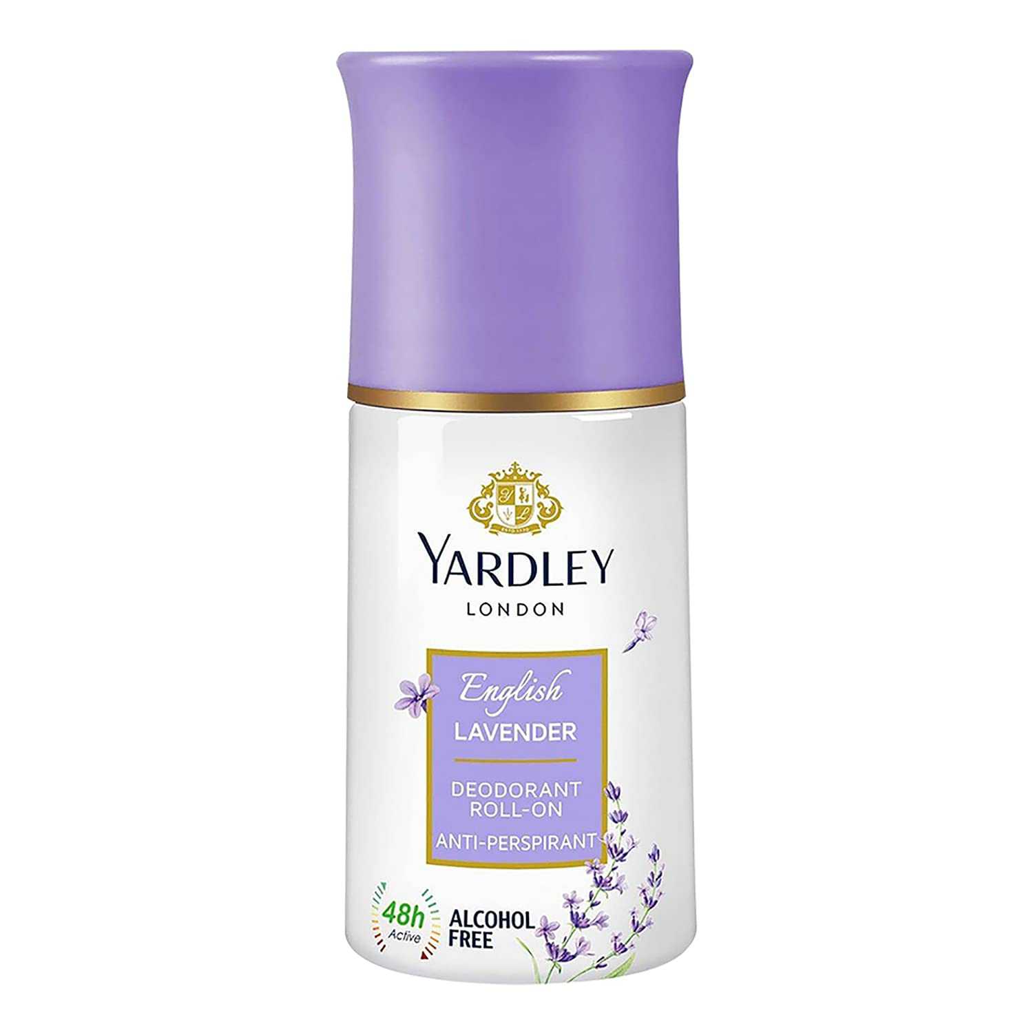 Yardley London Anti Perspirant Deodorant Roll On 50 ml - English Lavender