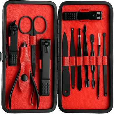 Stainless Steel Manicure Set Pedicure Nail Clippers 12 Pcs