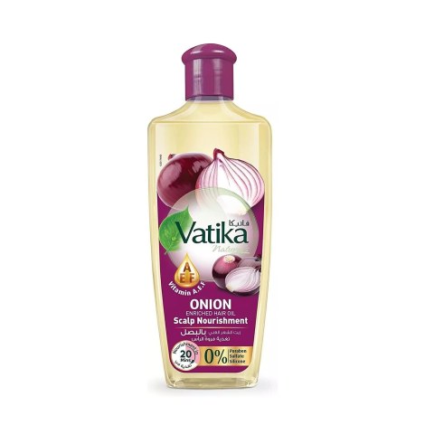 Vatika Naturals Onion Scalp Nourishment Enriched Hair Oil 300ml (UAE)