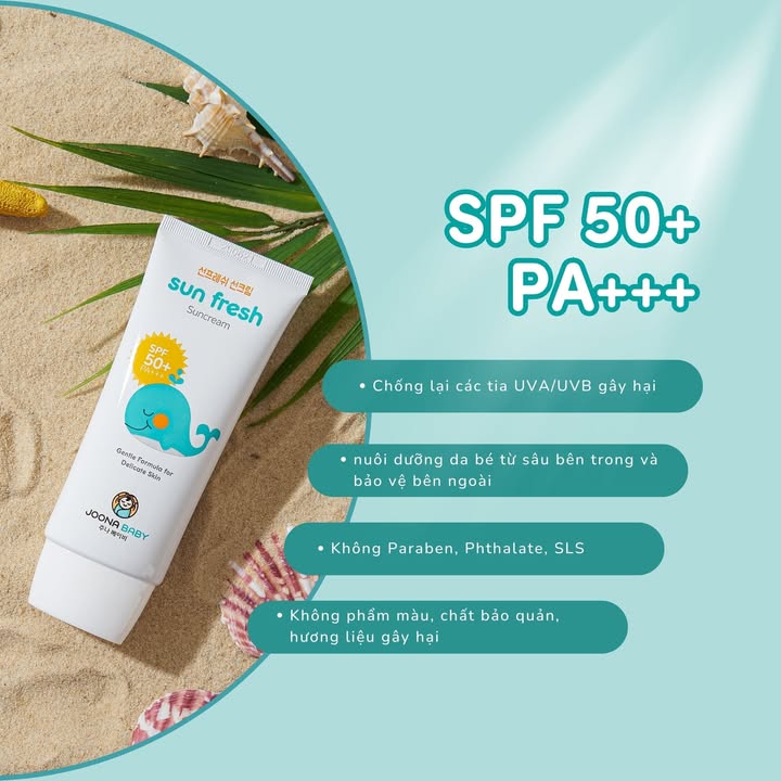 Joona Baby Sun Fresh Sunscream SPF50+ PA+++ 50 gm
