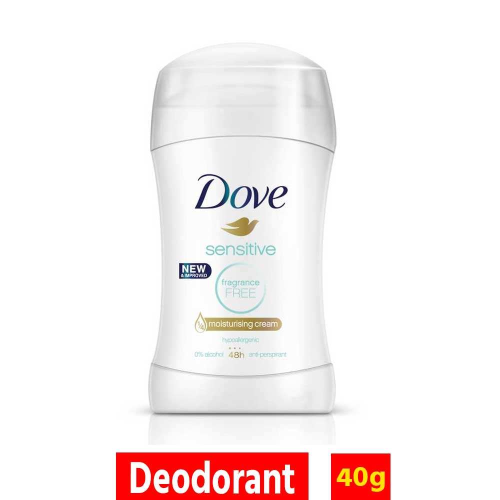 Dove Sensitive Anti-perspirant Deodorant Stick 40g