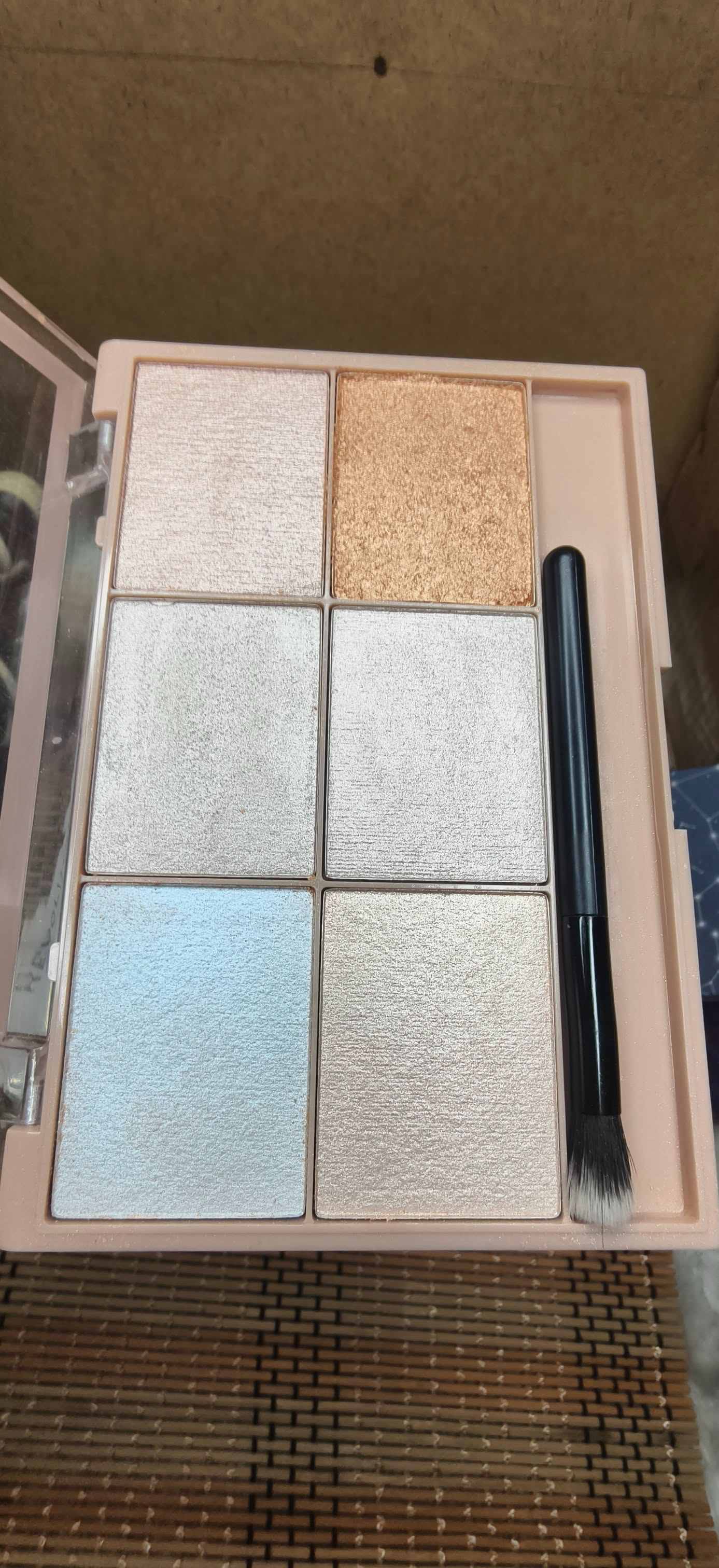 kleancolor glow face palette - Highliter