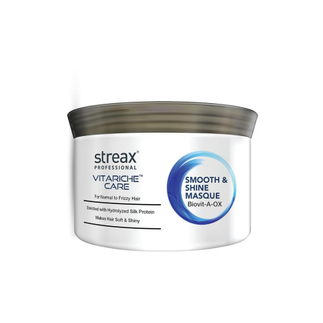 Streax Professional Vitariche Care Smooth and Shine Masque 200 gm(B)