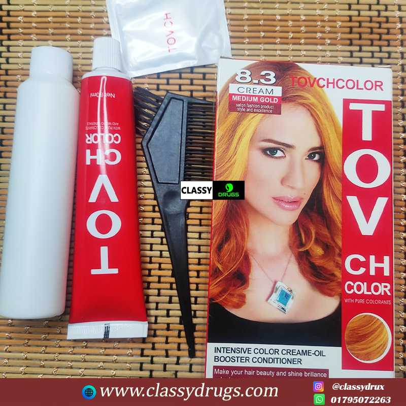 TOV hair color  8.3 -  80x2 ml