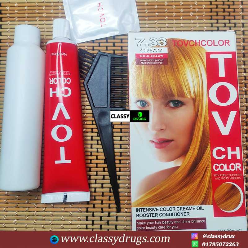 TOV ch hair color 7.33 - 80x2 ml