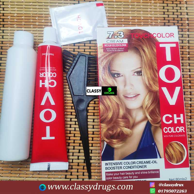 TOV ch hair color  7.3  - 80x2 ml
