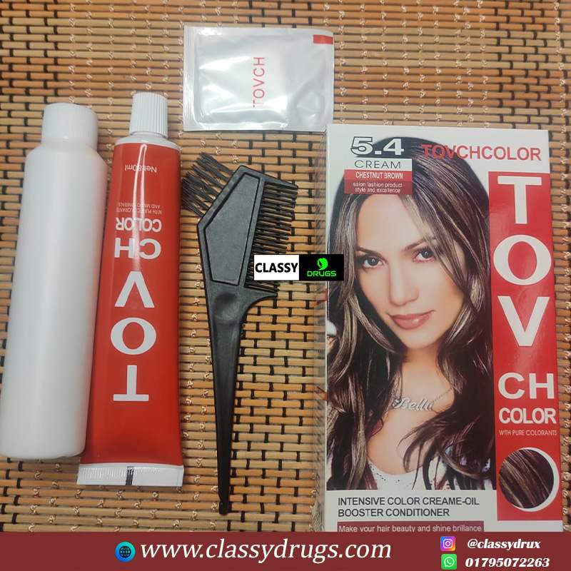 TOV ch hair color 5.4  - 80x2 ml
