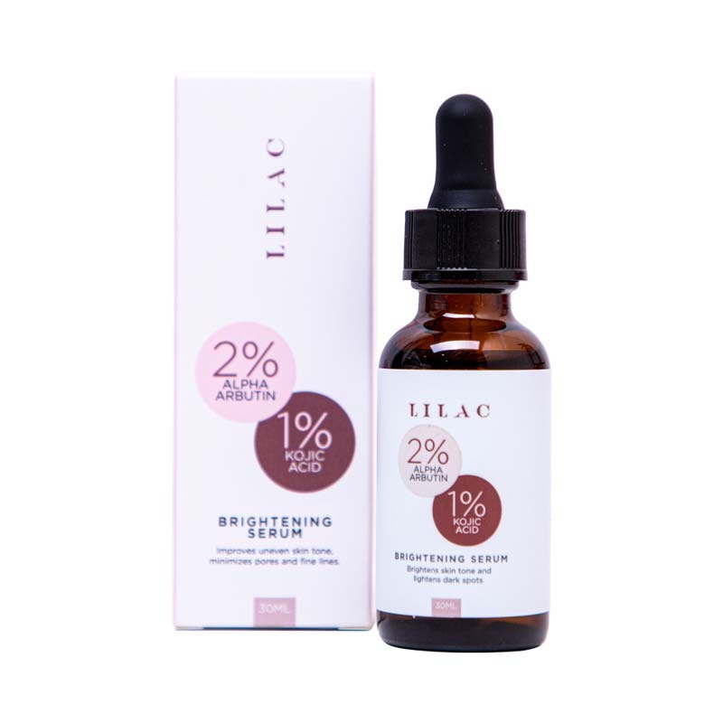 LILAC Brightening Serum with 2% Alpha Arbutin and 1% Kojic Acid 30ml
