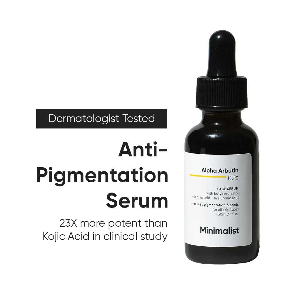 Minimalist Alpha Arbutin 2% Face Serum 30ml
