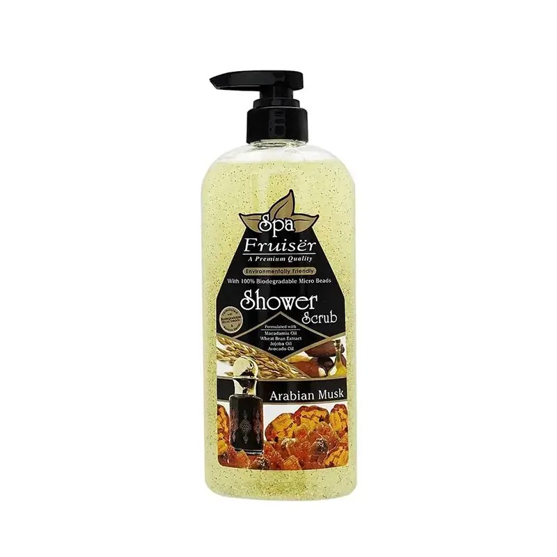 Fruiser Spa Arabian Musk Shower Scrub, 730 ML