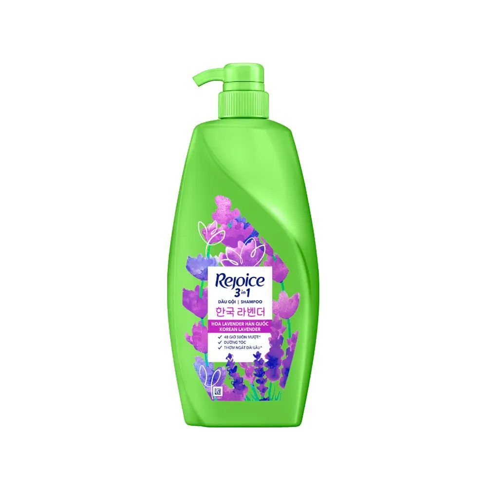 Rejoice 3-in-1 Shampoo with Korean Lavender Bloom 600 ml