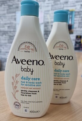 Aveeno Baby Daily Care Baby Hair & Body Wash 400ml