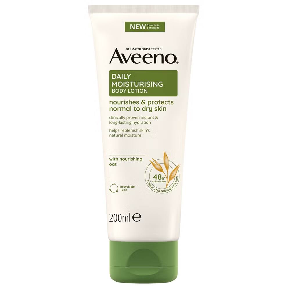 AVEENO Daily Moisturising Body Lotion 200ml Normal To Dry Skin