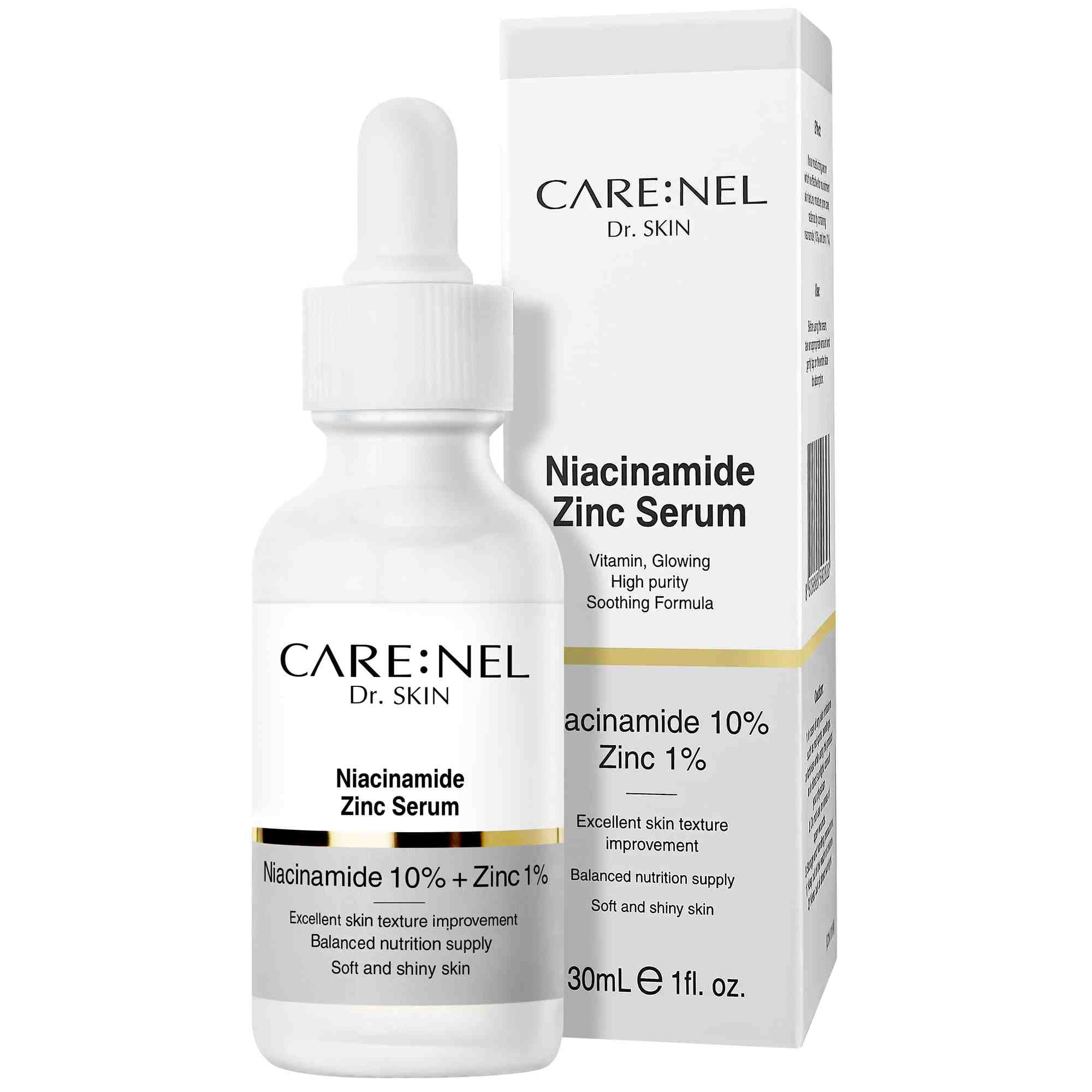 CARE:NEL Dr. Skin Niacinamide Zinc Serum 30 ml