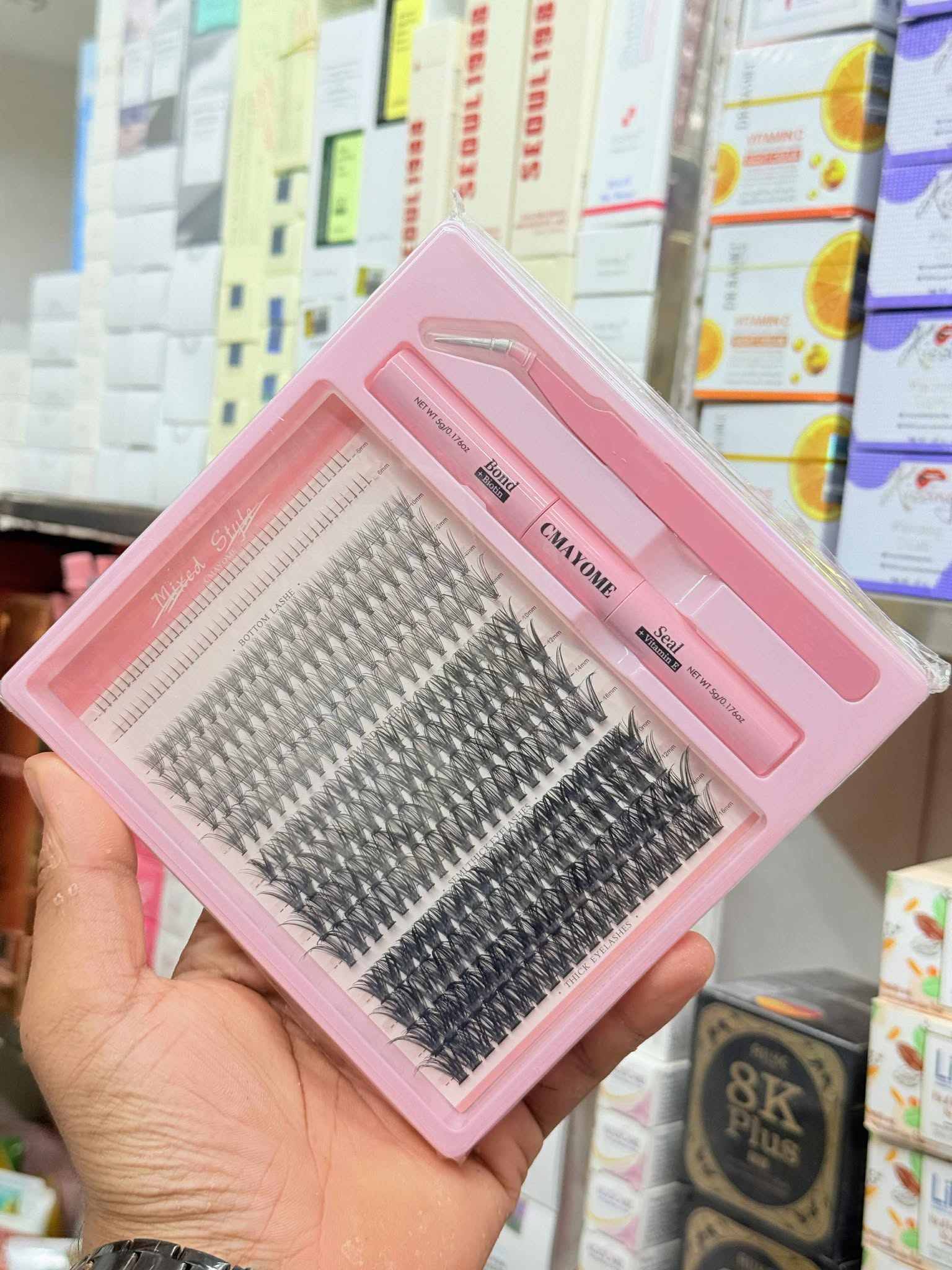 Cmayome eye lash set
