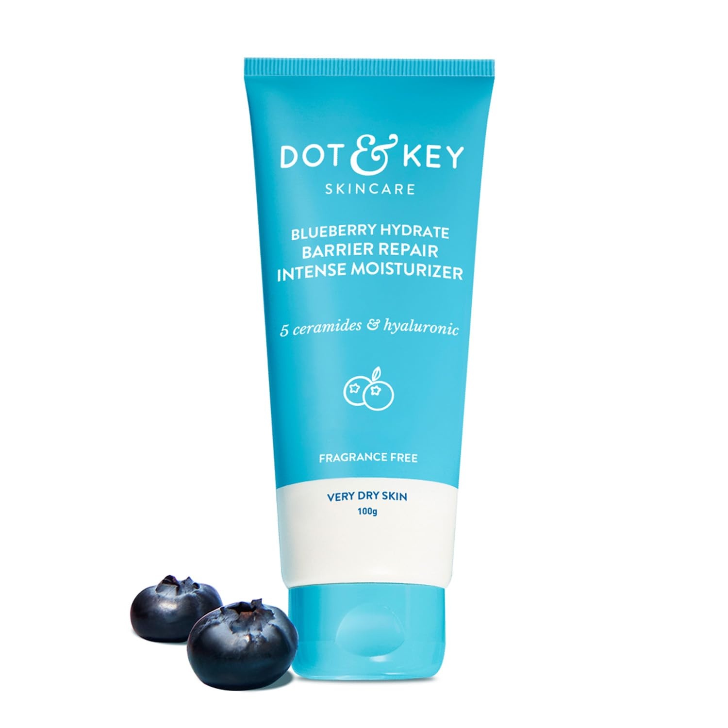 Dot & Key Barrier Repair Moisturizer with Ceramides & Hyaluronic 100 gm -Very Dry Skin