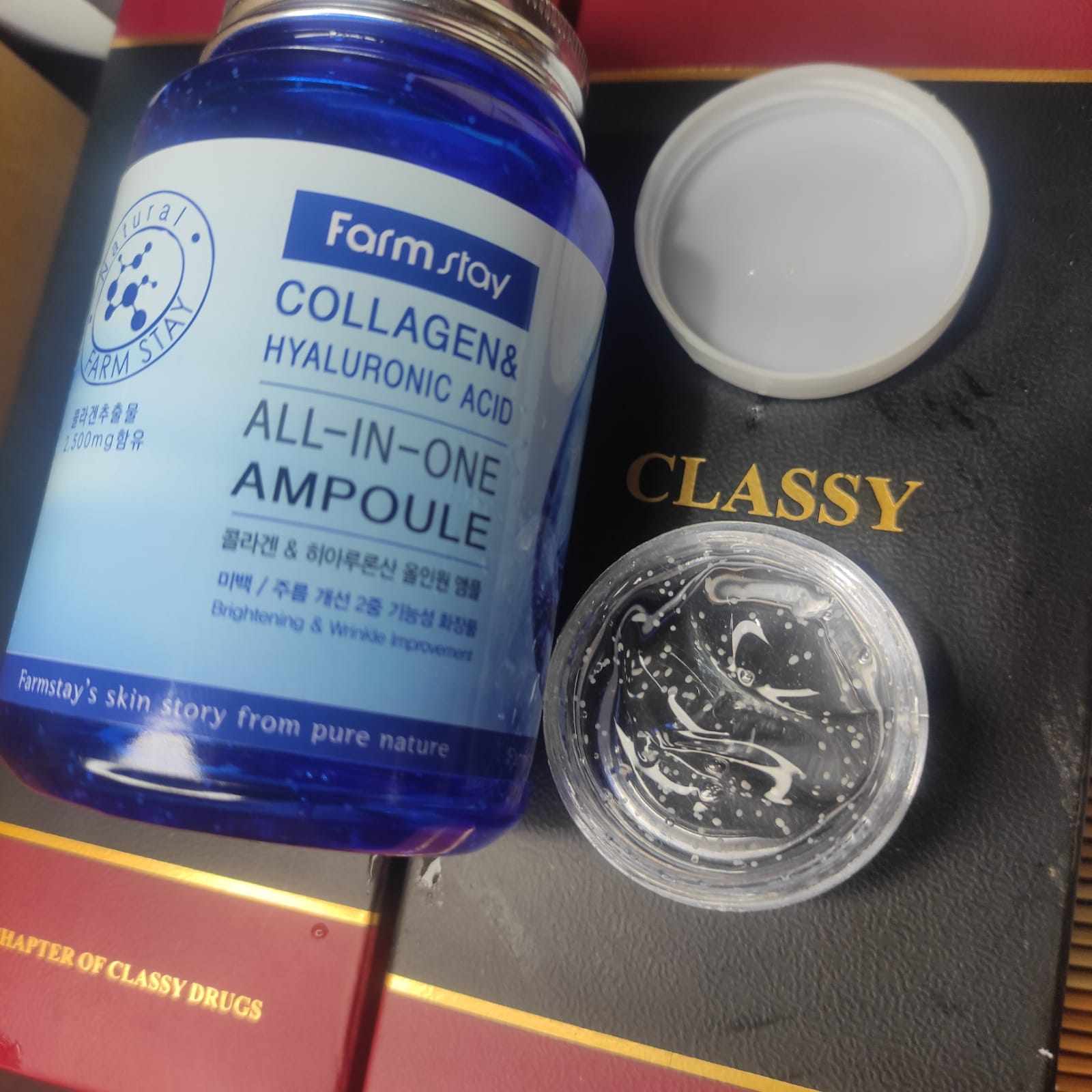 Farm Stay Collagen & Hyaluronic Acid All In One Ampoule Tester
