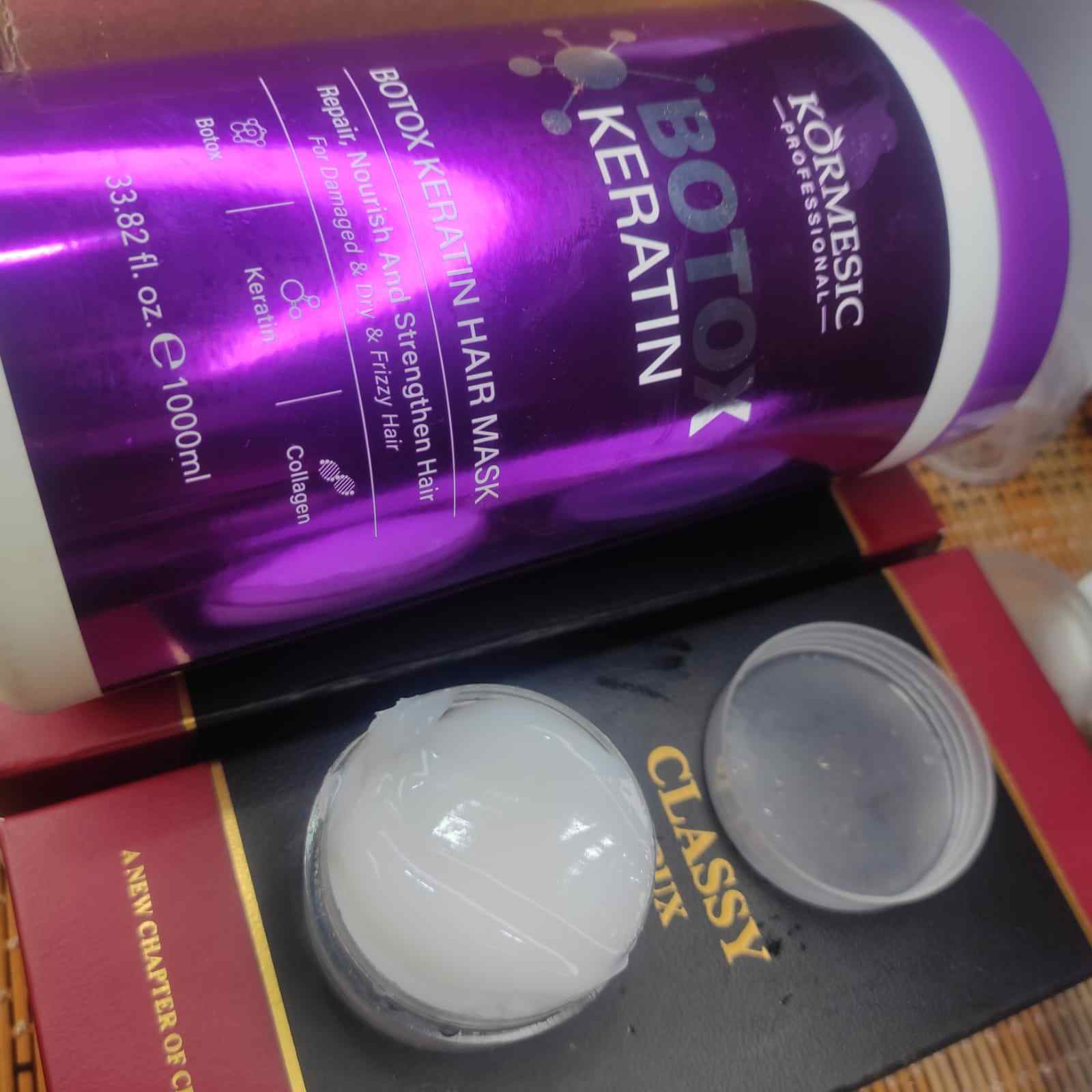 Kormesic Botox Keratin Nourish & Strengthen Hair Mask Tester