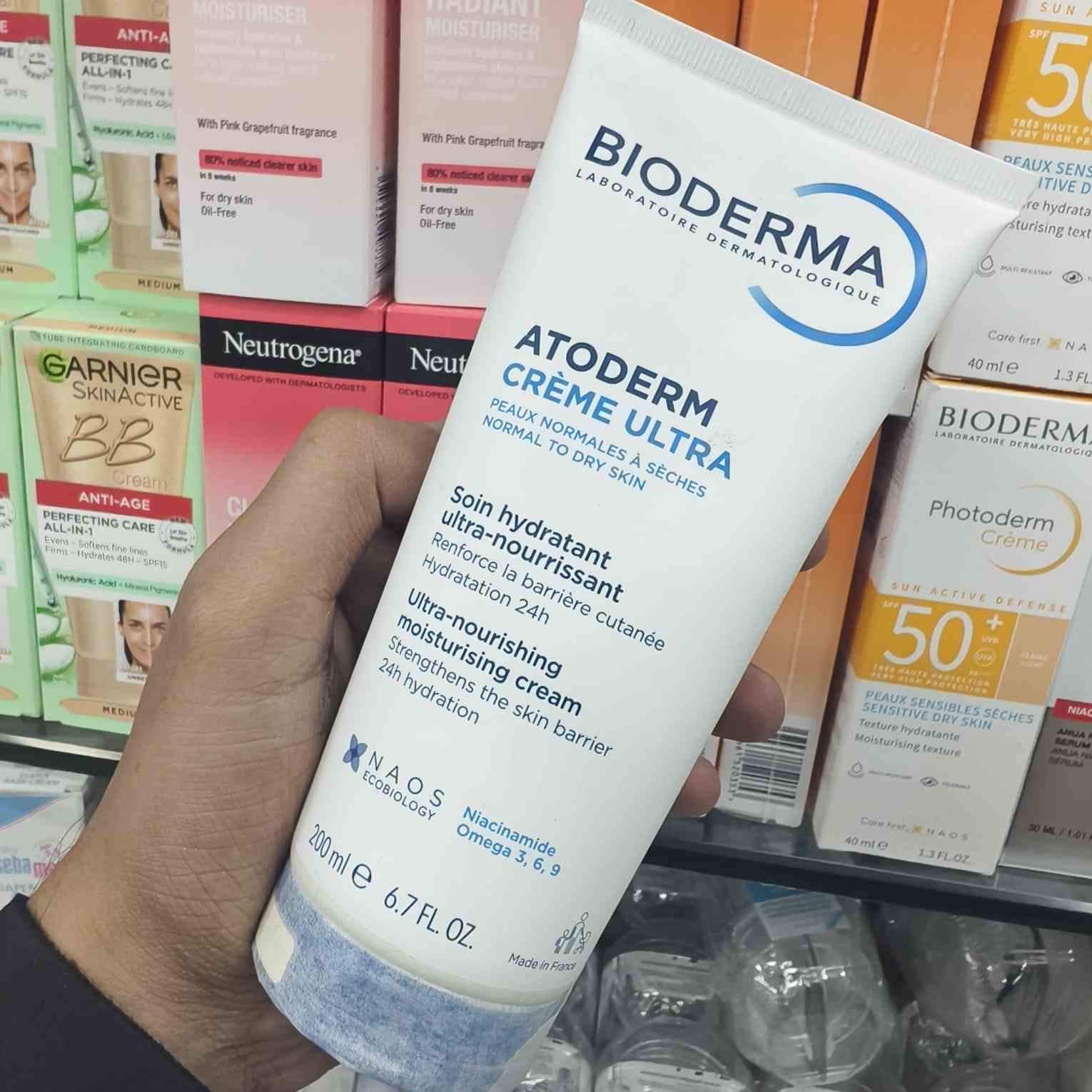 Bioderma Atoderm Ultra Nourishing Cream Normal to dry skin - 200 ml