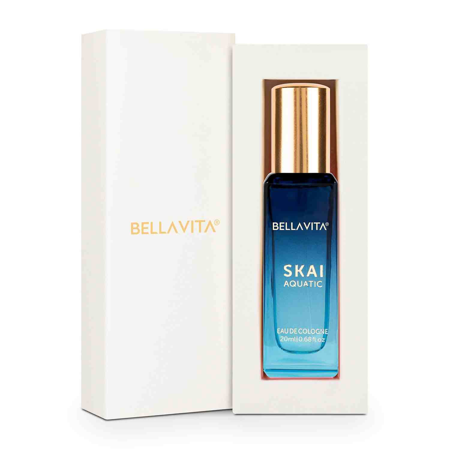 Bella Vita Luxury Skai Aquatic  Long Lasting Unisex EDC 20ml