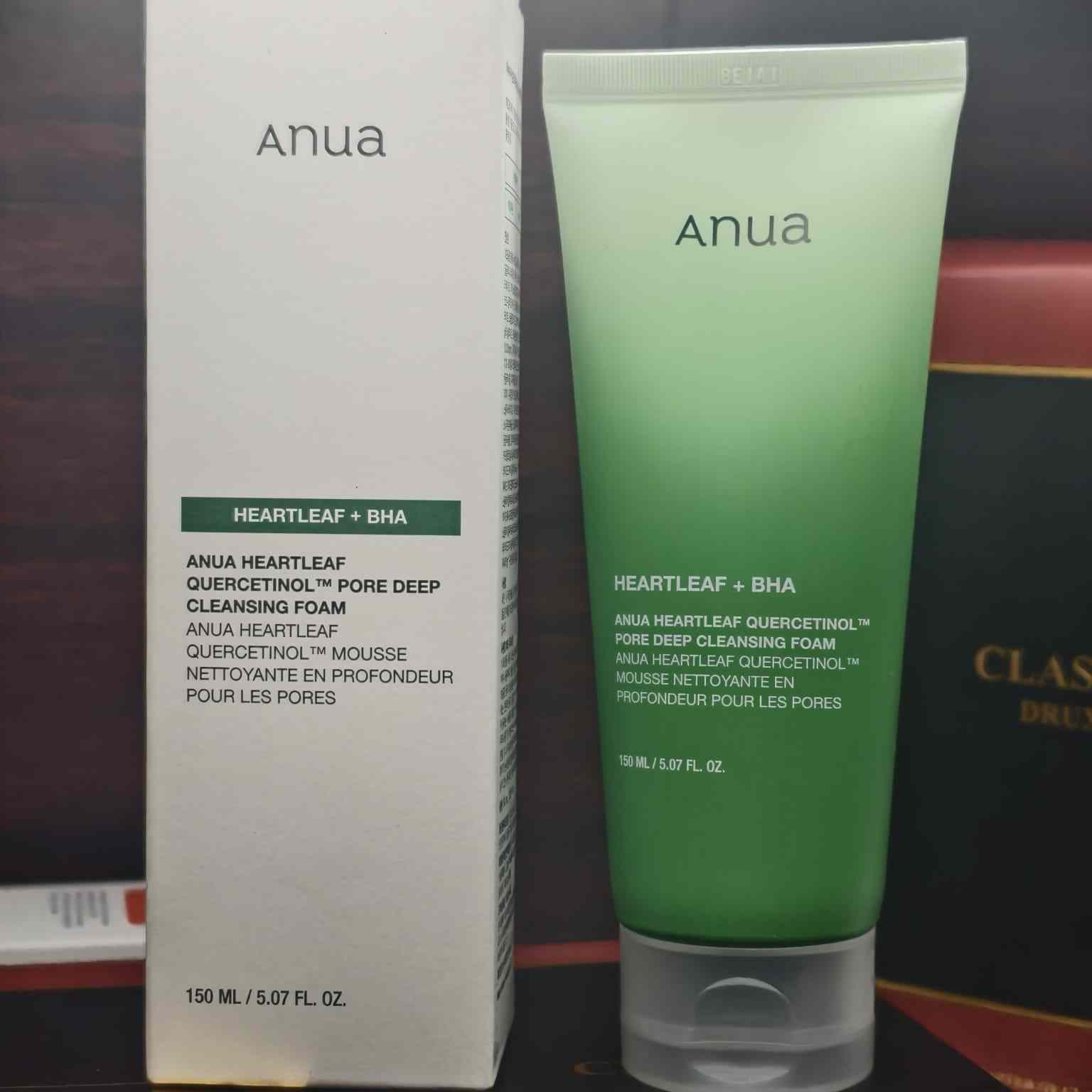 Anua Heartleaf Quercetinol Pore Deep Cleansing Foam 150ml